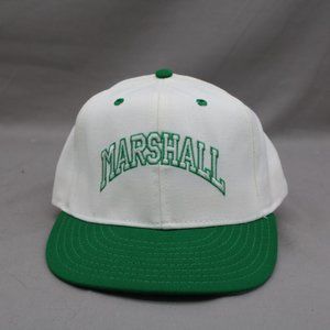 Marshall Thundering Herd Hat (VTG) - Arch Script by Proline - Fitted 7 3/8